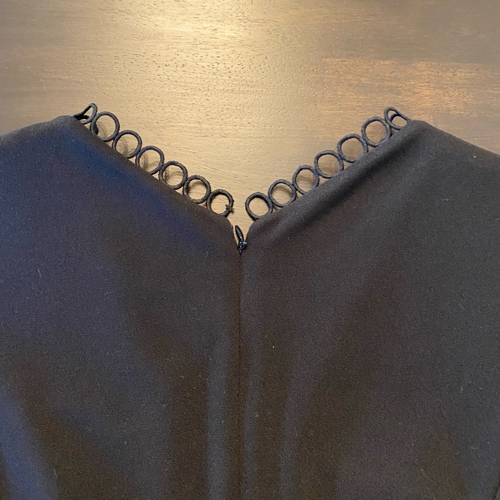 Calvin Klein Black Cocktail Dress. Size 10. - Picture 4 of 5